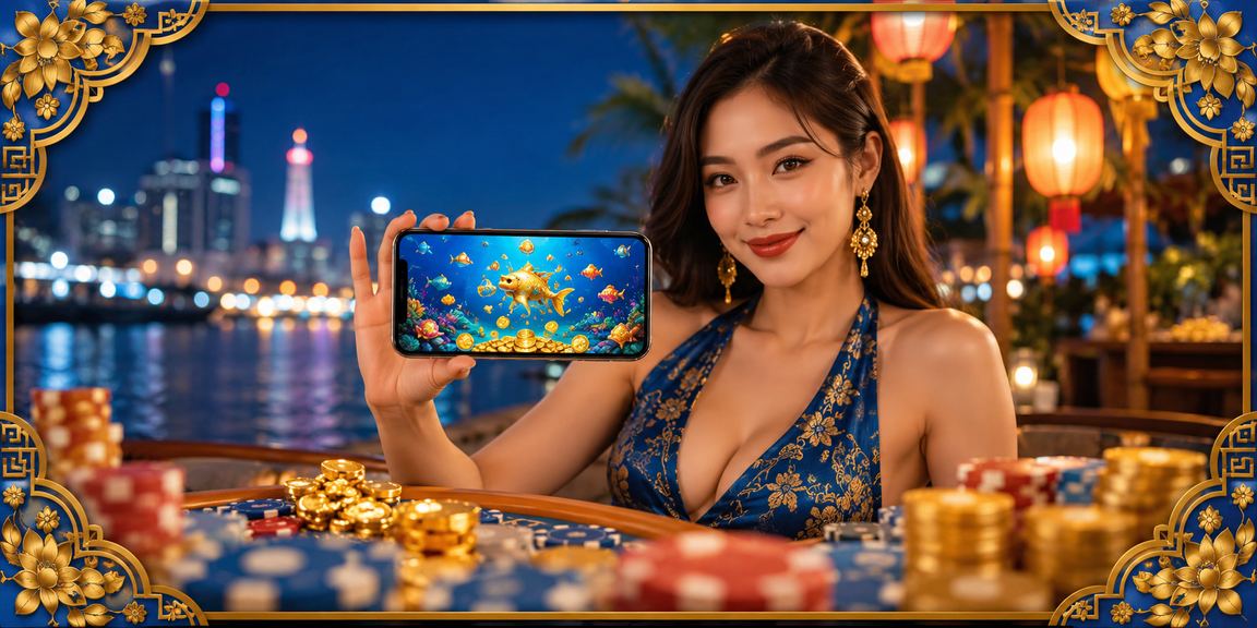 Người dùng tại vùng Đồng bằng sông Cửu Long sử dụng điện thoại truy cập casino di động trong không gian mở