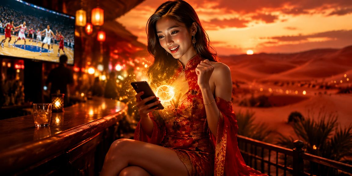 Nhóm bạn tại Mũi Né xem giải bóng rổ và theo dõi kèo cá cược trong không khí lễ hội